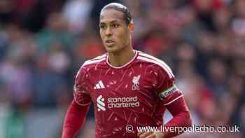Liverpool captain Virgil van Dijk in crucial meeting with manager as future to be decided