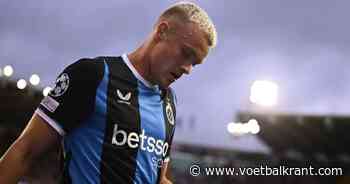 Het zal toch niet? Nieuwe speler buiten strijd bij Club Brugge