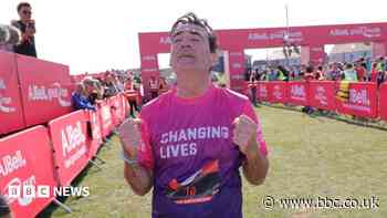 Andy Burnham among Great North Run finishers