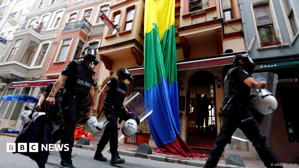 Turkish police detain dozens in raids on gay bars and homes of LGBTQ+ activists