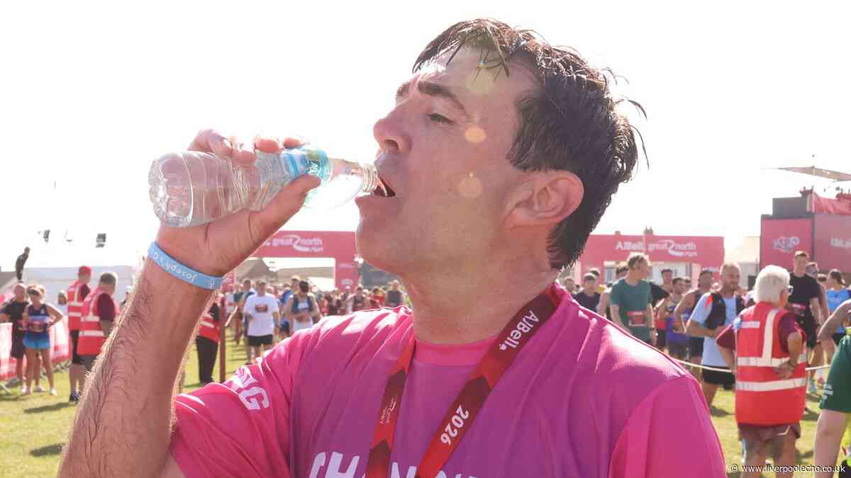 Andy Burnham's Great North Run time as Prime Minister makes history