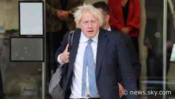 Boris Johnson in Ukraine security scare after train hit by Russian drone