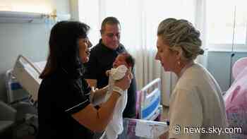 Woman, 54, gives birth after using embryo frozen for 22 years