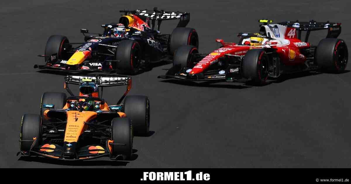 Verstappen muss zwei Positionen abgeben: Red Bull verteidigt Anweisung