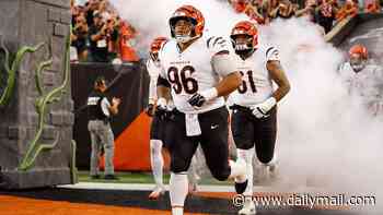 Cincinnati Bengals rookie hailed for 'awesome' patriotic act as he arrives in style for his first ever NFL game