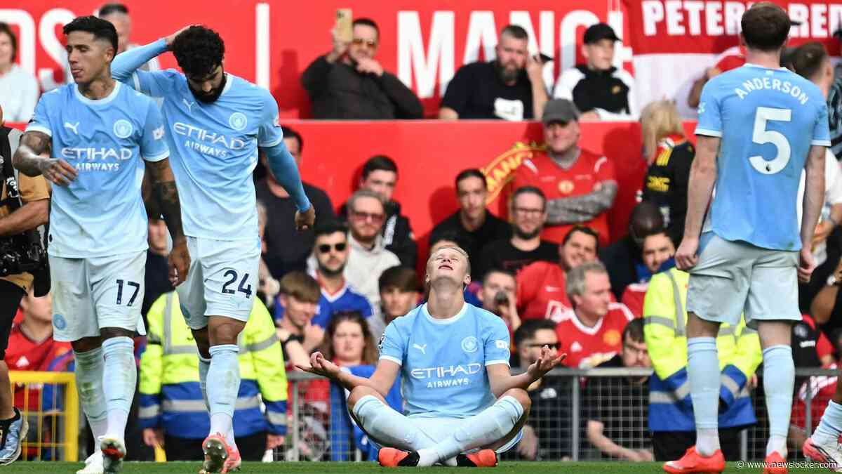 Manchester City in ondertal te sterk in stadsderby voor United: Erling Haaland is het goudhaantje