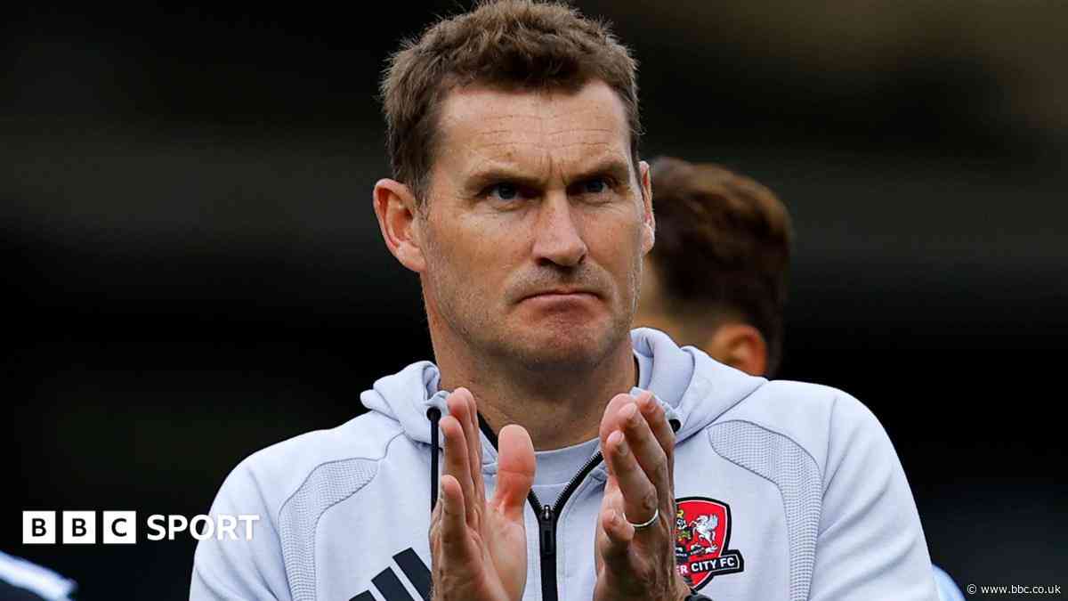More attacking frustration for Exeter City boss Taylor