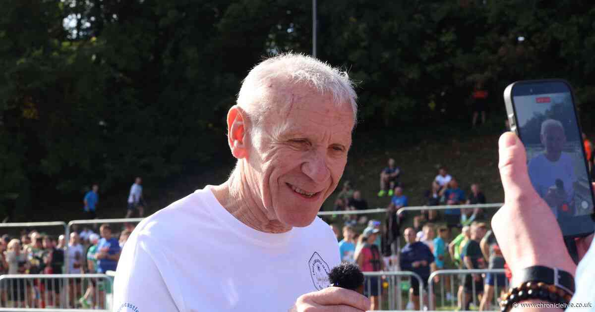 Great North Run 2026 celeb runners in 14 shots including Peter Reid and the Prime Minister!