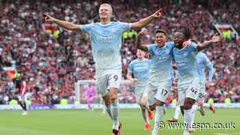 Man United 0-1 Man City: Erling Haaland scores winner in VAR-dominated derby