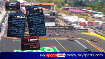 'What the **** are you on about?!' - Max FUMES after Lewis incident sends him off track