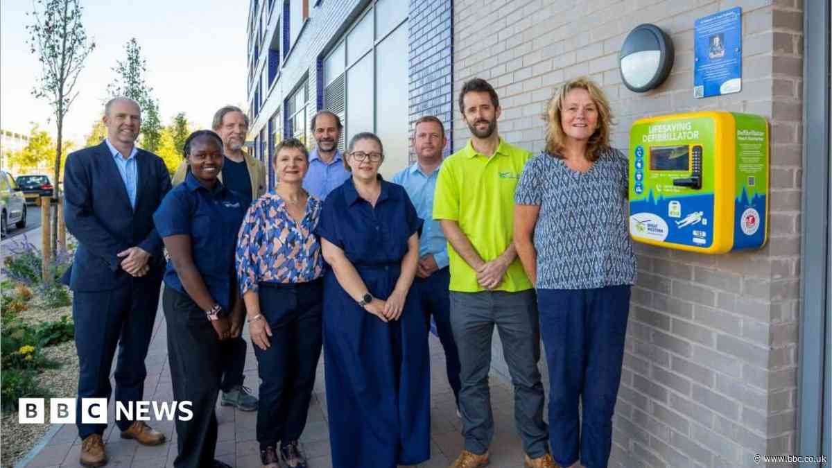Defibrillator installed after fatal cardiac arrest