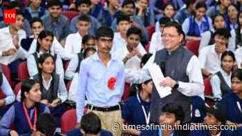 Uttarakhand CM Dhami encourages youth participation in shaping 'developed Uttarakhand by 2047' at 'Mukhyamantri Yuva Vidyarthi Manthan'