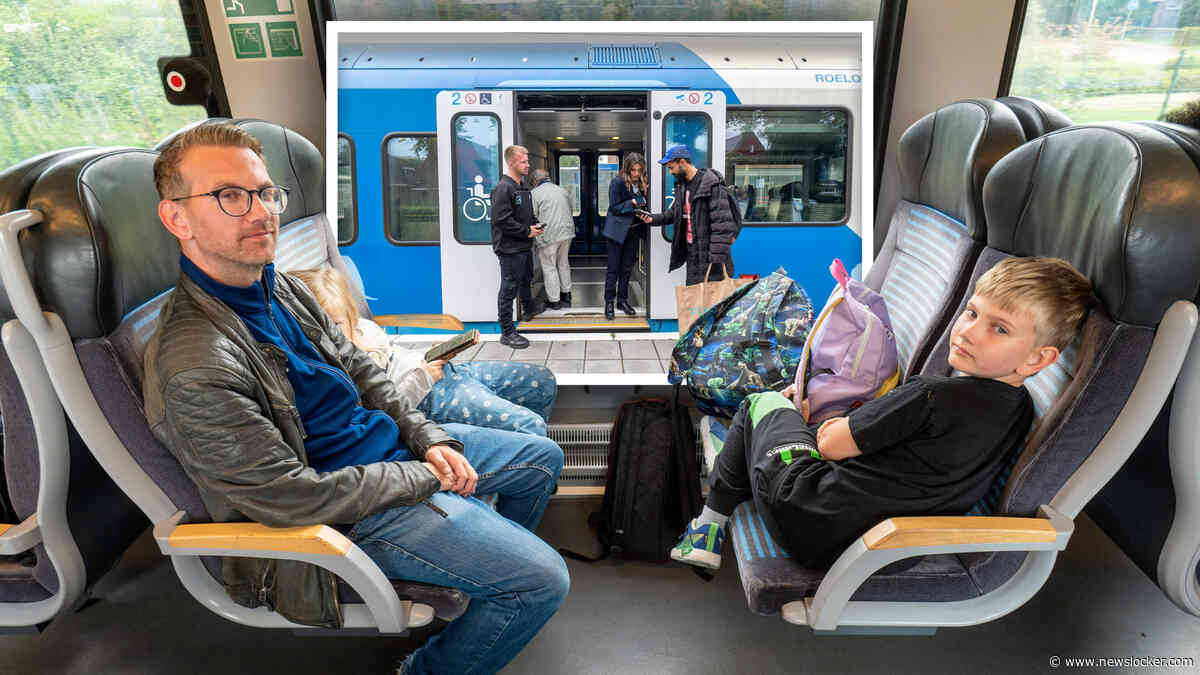 Treinreiziger John (41) schrikt van asieloverlast op traject Emmen-Zwolle: ’Ze masturberen en hebben een mes op zak, het is een heel gek spoor geworden’