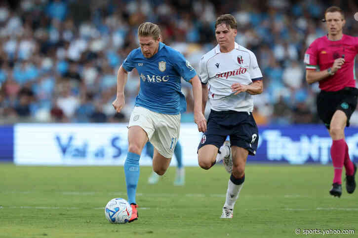 De Bruyne injury scare mars Napoli win over Bologna