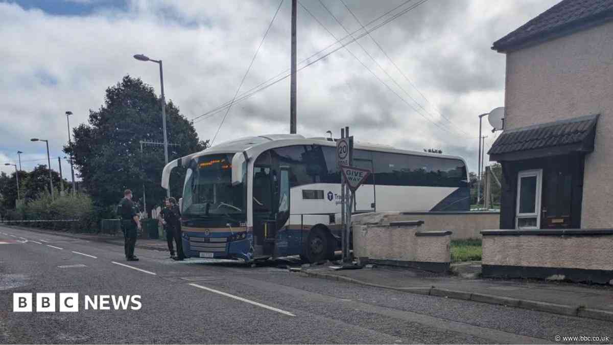 Man charged following armed bus hijacking