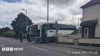 Man charged following armed bus hijacking