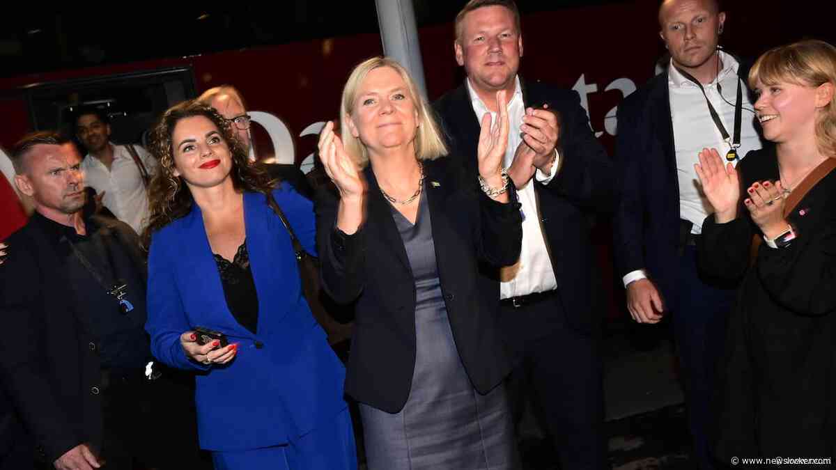 Centrumlinkse oppositie in Zweden aan kop in exitpoll, stemmen worden geteld