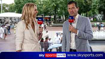 Henman answers questions from the British fans