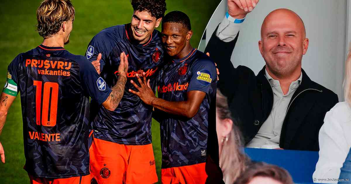 ‘Ik denk dat Arne vandaag ook genoten heeft’: Feyenoord imponeert met ‘Slotbal’ in Zwolle