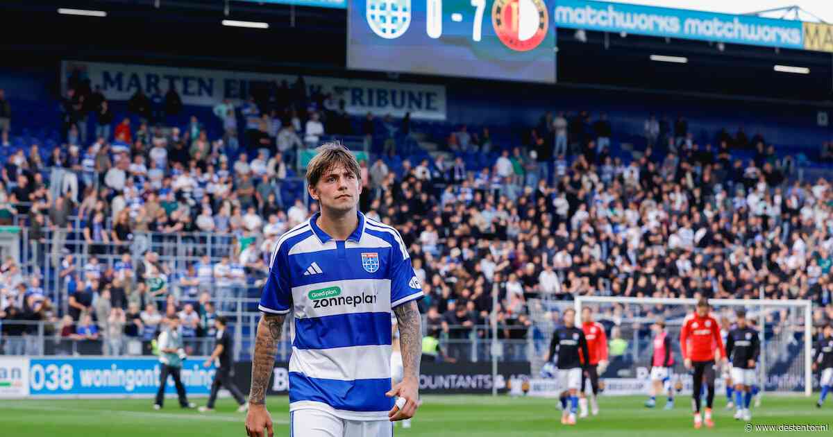De afgang van PEC Zwolle tegen Feyenoord is eigenlijk met één woord te omschrijven