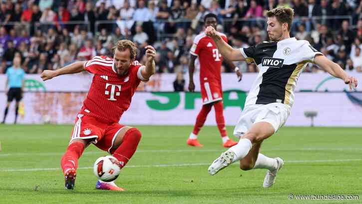 Harry Kane strikes late as Bayern Munich survive Elversberg scare