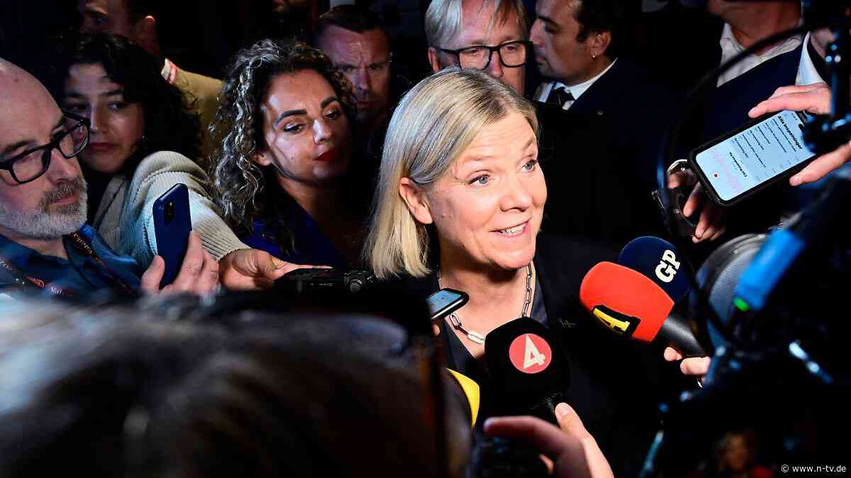 Ausgang noch offen: Sozialdemokraten liegen bei Wahl in Schweden vorn 