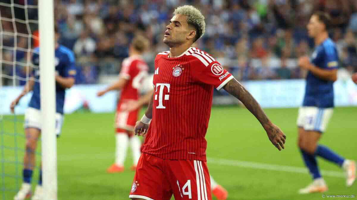 Bayern-Star Luis Diaz sorgt auch gegen Elversberg für Fragezeichen