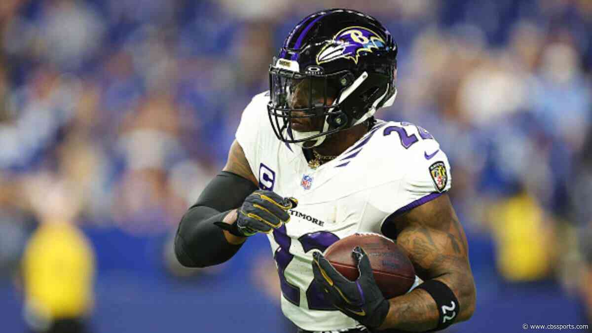 LOOK: Derrick Henry makes NFL history during Ravens' Week 1 showdown vs. Colts