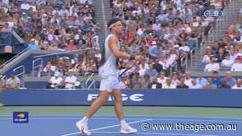 Shelton double gifts Zverev first set