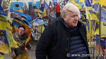 Russian drone attack 'quite possibly' targeted Boris Johnson train in Ukraine