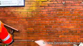 'Legends' praised for removing racist graffiti in Speke