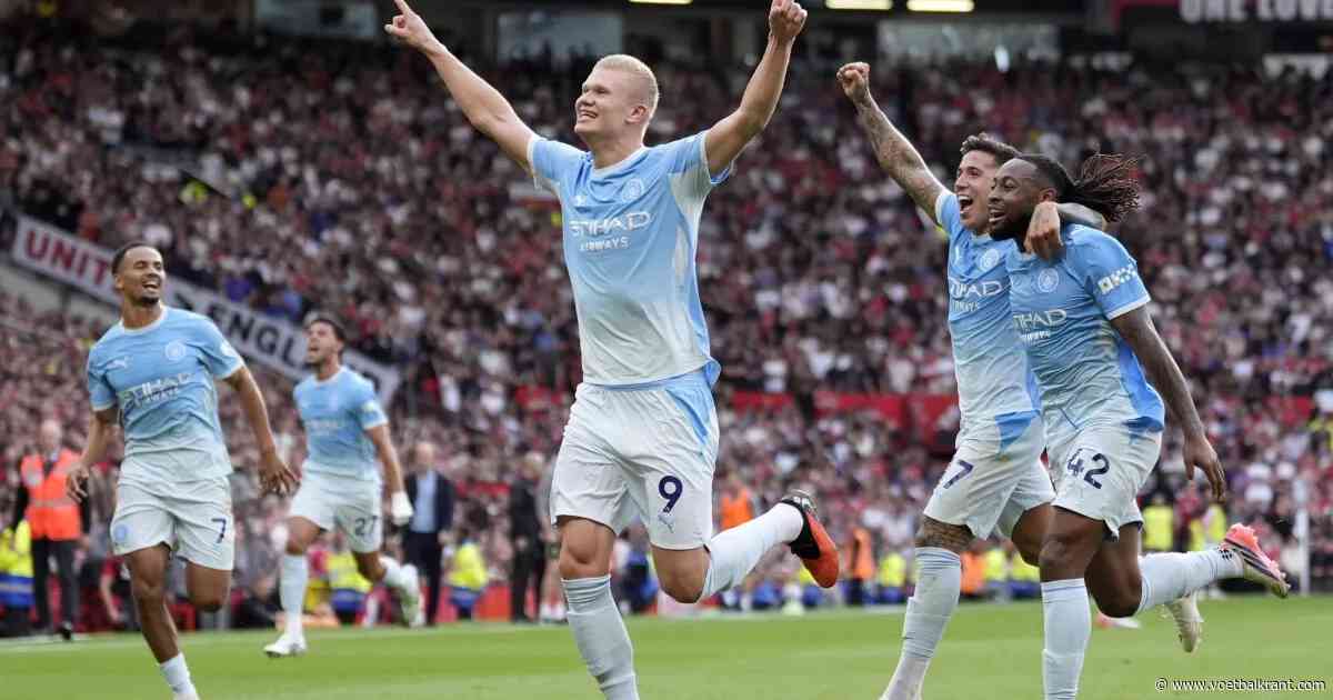 🎥 Manchester City wint derby van United met tien man, minutenlange VAR-tussenkomst bij Kompany