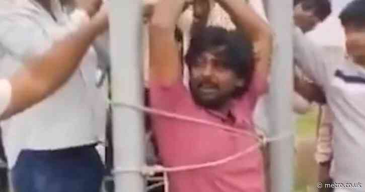 Furious villagers tie up phone engineer over poor 5G signal