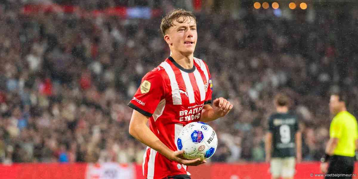 Mijnans openhartig na PSV-hattrick: 'Dit was wel weer even wennen'