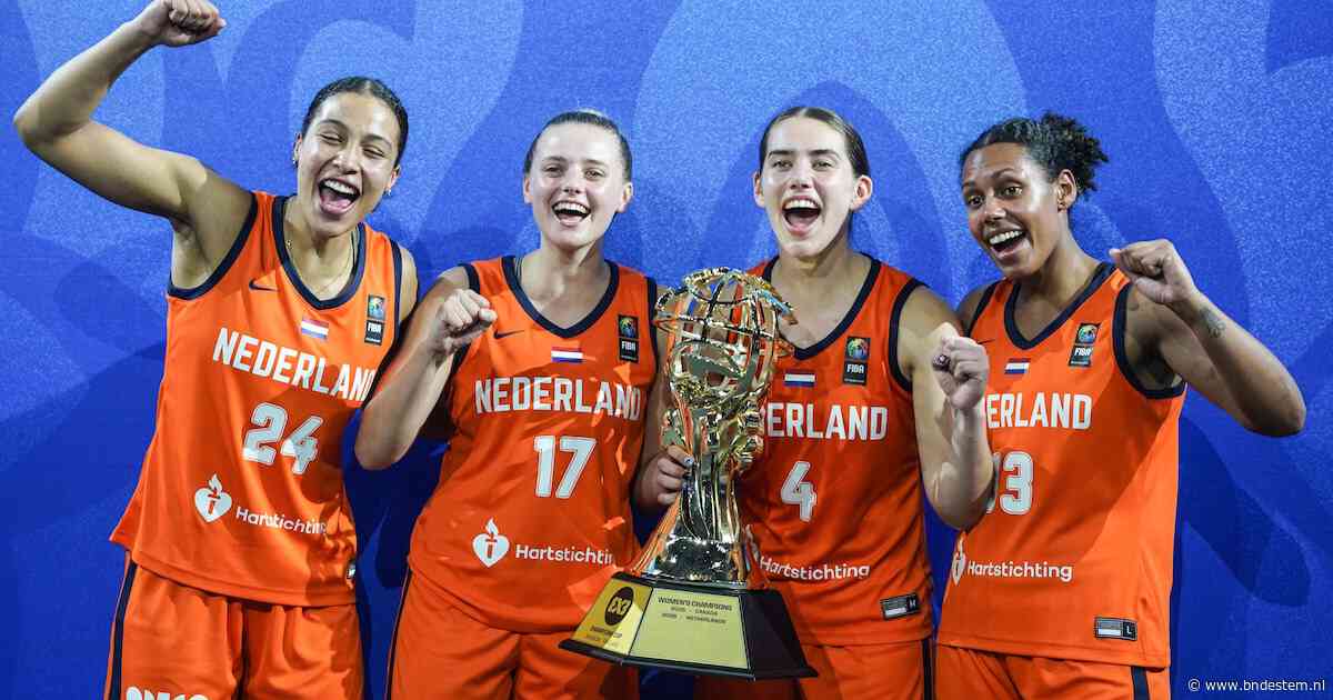 3x3-basketbalsters prolongeren Europese titel, mannen verliezen in finale van Letland
