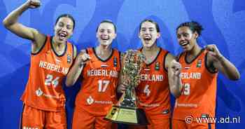 3x3-basketbalsters prolongeren Europese titel, mannen verliezen in finale van Letland