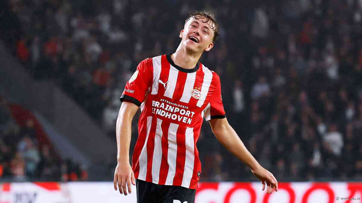 PSV'er Mijnans gaat wedstrijdshirt inlijsten na hattrick: 'Past in nieuwe huis'