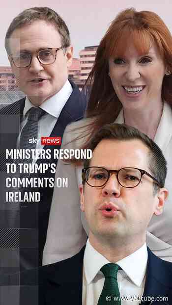 Politicians respond to Trump's Irish reunification comments