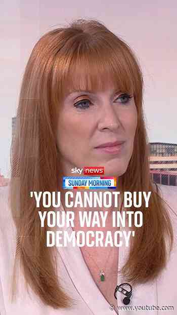 'You cannot buy your way into democracy'