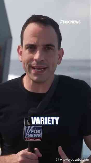 Trey Yingst tours US warships in Arabian Sea #foxnews #news #shorts #military #middleeast