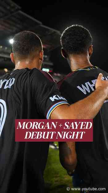 DEBUT DAY BY THE HOUR FOR MORGAN + SAYED