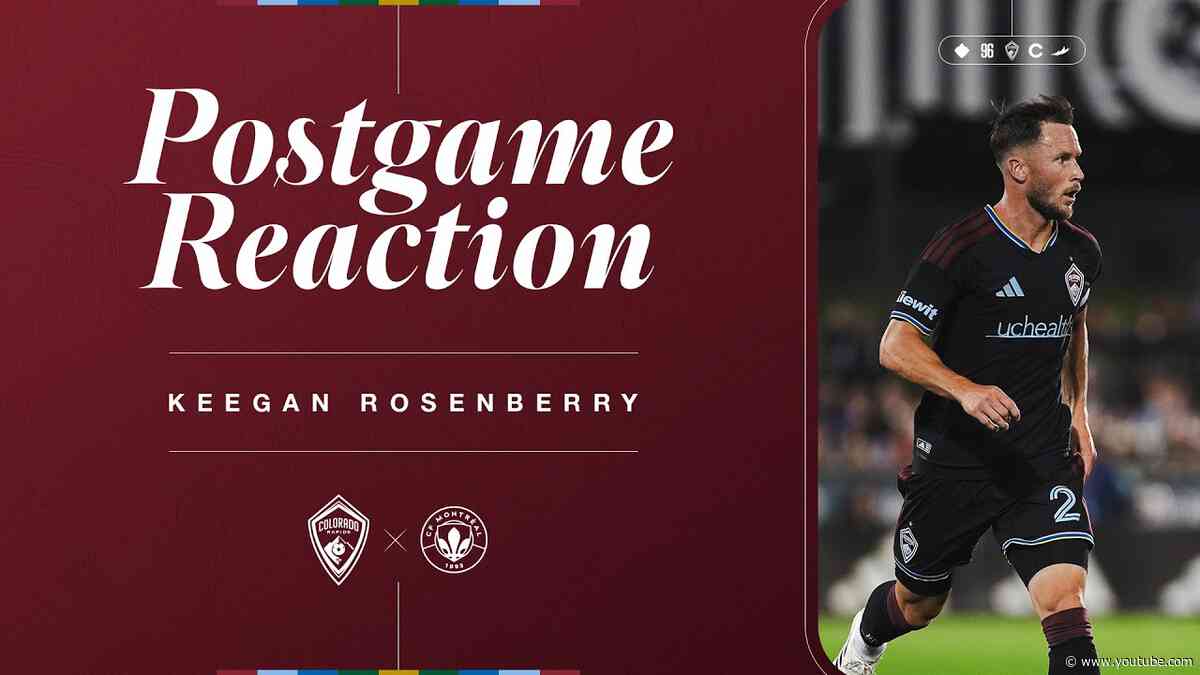 Postgame Reaction | Keegan Rosenberry on home clean sheets, recent player arrivals