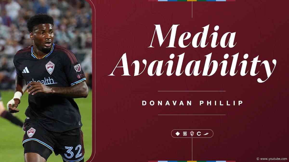 Media Availability | Donavan Phillip on finding confidence, match with Montréal