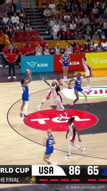 Malonga did EVERYTHING to keep France alive 🇫🇷💥 #FIBAWWC