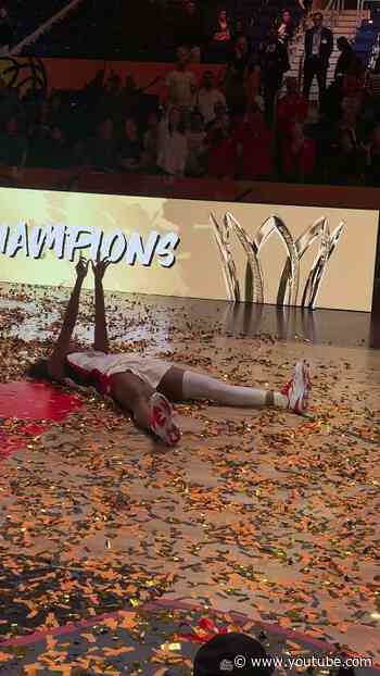 Berlin Barbie is drowned in confetti 🎉 #FIBAWWC
