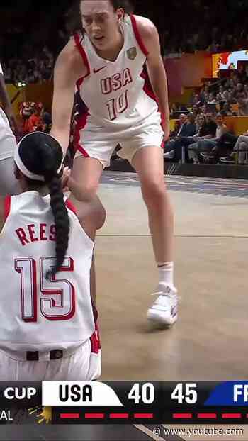 Angel Reese's best moments from the FIBA Women's World Cup Final 🇺🇸💪 #FIBAWWC