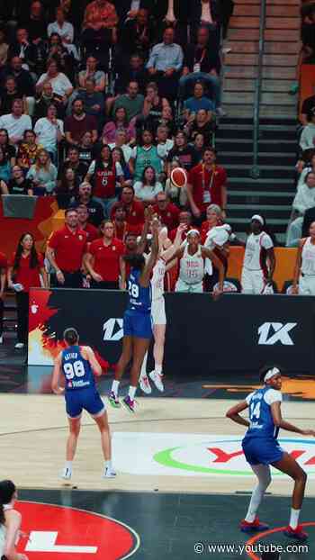 CAITLIN CLARK CHECKS IN WITH HER SPECIALTY 💦 #FIBAWWC