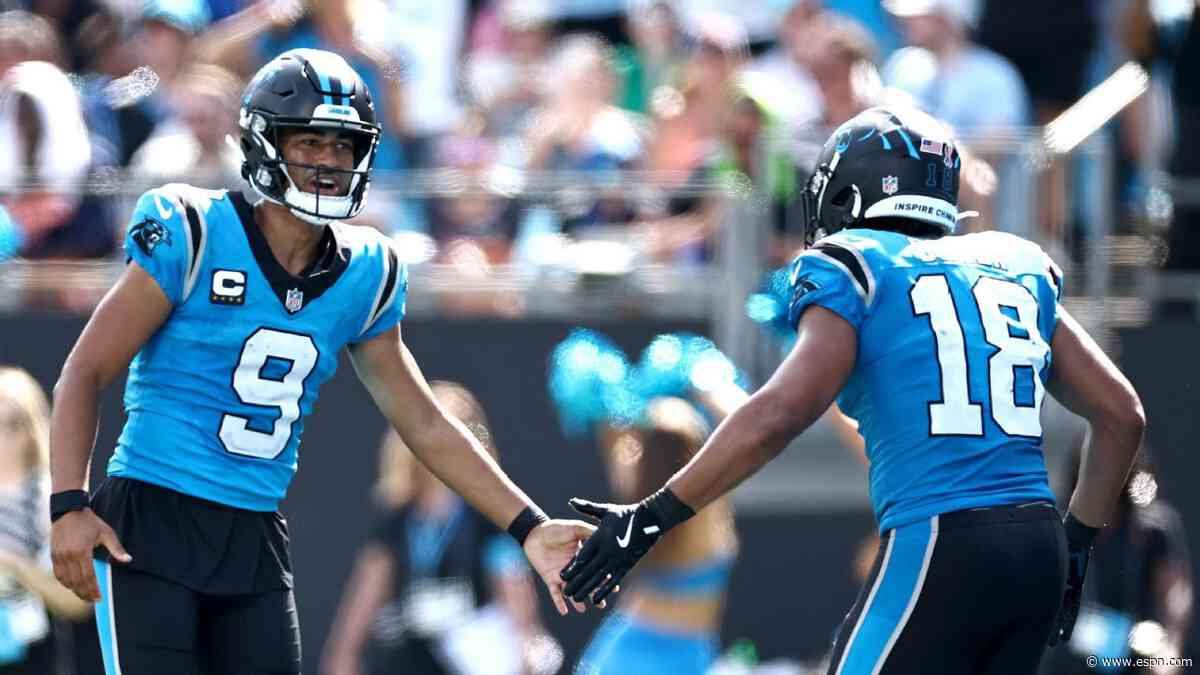 Fantasy buzz: Two Panthers? Caleb Williams?! The scoring leaders after the early slate