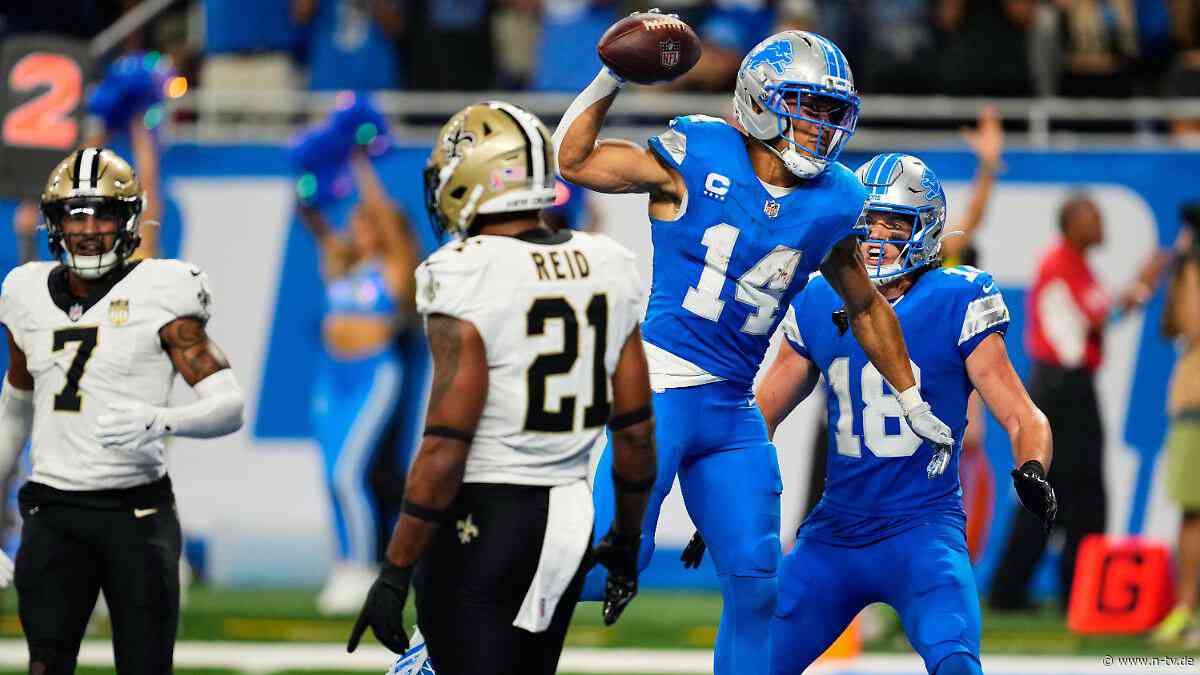 Zwei Touchdowns zum Start: Amon-Ra St. Brown eröffnet NFL-Saison in Höchstform
