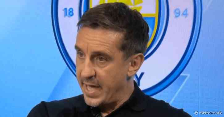 ‘It was obvious’ – Gary Neville questions Michael Carrick decision after Man Utd defeat to Man City
